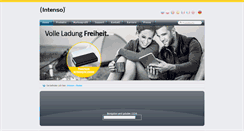 Desktop Screenshot of intenso.de