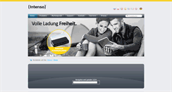 Desktop Screenshot of intenso.eu